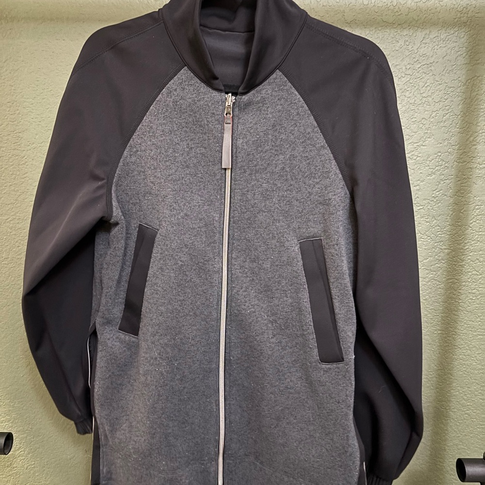 Lulemon Women's Black and Gray Reversible Jacket